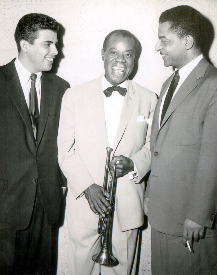 Joe Castro, Louis Armstrong, Teddy Wilson, at Basin Street